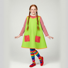 Костюм Пеппи длинный чулок, габардин