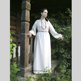 Платье Домна, лен- фото 1