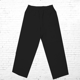 Порты, габардин, черный