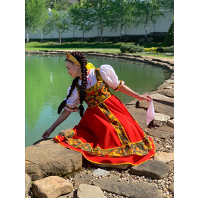 Сарафан с блузой Хохлома Плясовой- фото 1